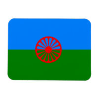 Drapeau tzigane romani officiel