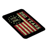 Magnet Flexible Drapeau Usa 250e Anniversaire (Côté Droit)