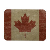 Magnet Flexible Drapeau vintage Canada (Horizontal)