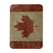 Magnet Flexible Drapeau vintage Canada (Vertical)