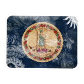 Magnet Flexible Drapeau Virginia (Horizontal)