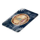 Magnet Flexible Drapeau Virginia (Côté Gauche)
