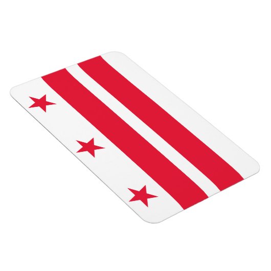 Magnet Flexible Drapeau Washington DC (Côté Droit)