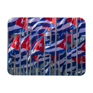 Magnet Flexible Drapeaux cubains, La Havane, Cuba