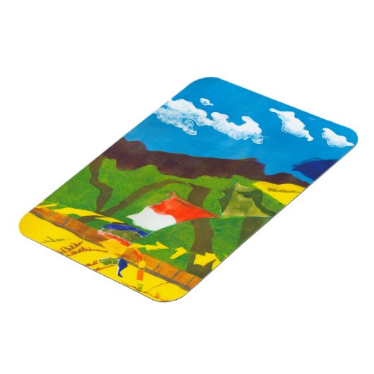 Magnet Flexible Drapeaux de prière II (Côté Gauche)