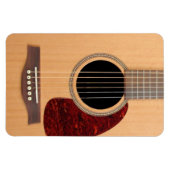 Magnet Flexible Dreadnoud Acoustique 6 cordes Guitare (Horizontal)