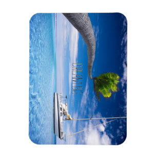 Magnet Flexible Dream Big Motivational Quote Plage Thème