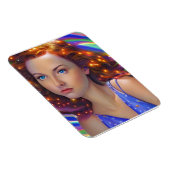Magnet Flexible Dreamy Girl with Rainbow Lights (Côté Droit)