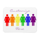 Magnet Flexible droits des femmes 2017 LGBTQIA Thunder_Cove (Horizontal)