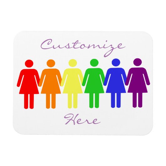 Magnet Flexible droits des femmes 2017 LGBTQIA Thunder_Cove (Horizontal)