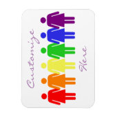 Magnet Flexible droits des femmes 2017 LGBTQIA Thunder_Cove (Vertical)