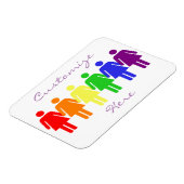 Magnet Flexible droits des femmes 2017 LGBTQIA Thunder_Cove (Côté Gauche)