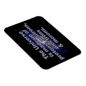 Magnet Flexible Drôle aimant "L'Univers" (Côté Droit)