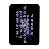 Magnet Flexible Drôle aimant "L'Univers" (Vertical)
