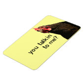 Magnet Flexible Drôle Attitude poulet (Côté Gauche)