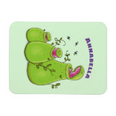 Magnet Flexible Drôle carnivore carnivore carnivore plante dessin  (Horizontal)