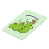 Magnet Flexible Drôle carnivore carnivore carnivore plante dessin  (Côté Gauche)