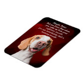 Magnet Flexible Drôle chien pensée aimant (Côté Gauche)