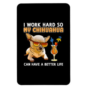 Magnet Flexible Drôle Chihuahua Chihuahua Lover Cadeaux