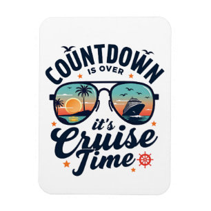 Magnet Flexible Drôle compte à rebours de croisière est terminé C'