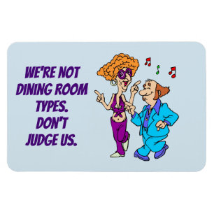 Magnet Flexible Drôle Cruise Cabine Salle à manger