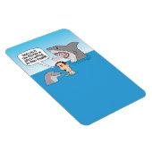 Magnet Flexible Drôle Dauphin Nip et Shark Bite (Côté Droit)