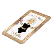 Magnet Flexible Drôle dire Chicks Ahoy Cartoon Bold Cruise Ship (Côté Gauche)