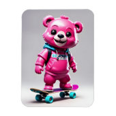 Magnet Flexible Drôle d'ourson (Vertical)