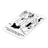 Magnet Flexible Drôle en ligne Dating Cartoon sur un (Côté Gauche)