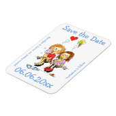 Magnet Flexible Drôle Enregistrer La Date Aimant Flexible (Côté Gauche)