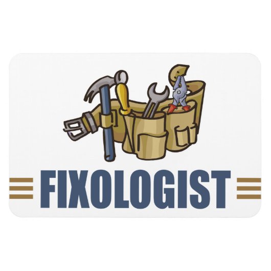 Magnet Flexible Drôle Handyman (Horizontal)