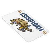 Magnet Flexible Drôle Handyman (Côté Droit)