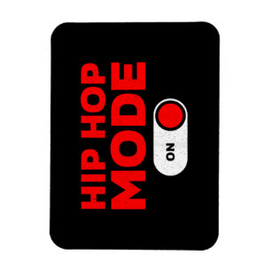 Magnet Flexible Drôle Hip hop Design pour hommes femmes 90s Hip ho