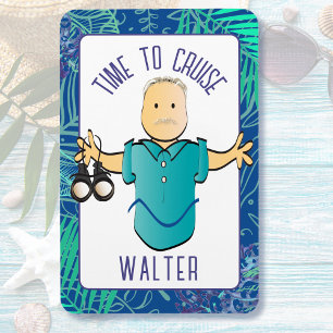 Magnet Flexible Drôle Homme Jumelles Caricature pour lui Porte de 