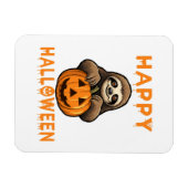 Magnet Flexible Drôle mignon Citrouille de fixation de fentes (Horizontal)