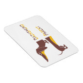 Magnet Flexible Drôle mignon dachshund pour parent chien long (Côté Droit)