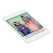 Magnet Flexible Drôle Noël Humour magnétique cadeau (Côté Droit)