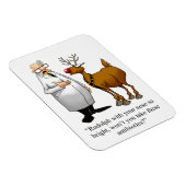 Magnet Flexible Drôle Noël Humour magnétique cadeau (Côté Droit)