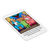 Magnet Flexible Drôle Noël Humour magnétique cadeau (Côté Droit)