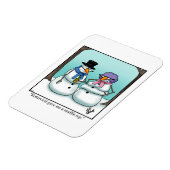 Magnet Flexible Drôle Noël Humour magnétique cadeau (Côté Gauche)