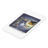 Magnet Flexible Drôle Noël Humour magnétique cadeau (Côté Gauche)