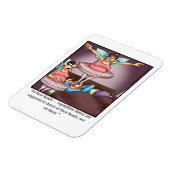 Magnet Flexible Drôle Noël Humour magnétique cadeau (Côté Gauche)