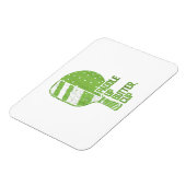 Magnet Flexible Drôle Pickleball Paddle Up Butter Cup (Côté Gauche)