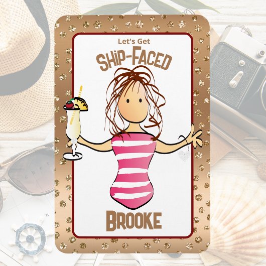 Magnet Flexible Drôle Porte De Bateau De Croisière Pour Son Boisso