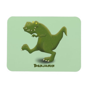 Magnet Flexible Drôle T rex dinosaure dessin animé humour