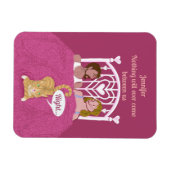 Magnet Flexible Drôle toi et moi et le chat Custom Valentine (Horizontal)