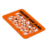 Magnet Flexible Drôle, tu as été hébergé ! Fantômes dans le cimeti (Côté Droit)