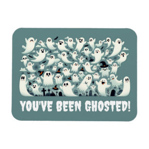 Magnet Flexible Drôle, tu as été hébergé ! Fantômes dans le cimeti