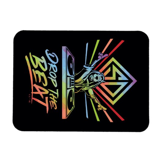 Magnet Flexible Drop the Beat : DJ Scooby-Doo (Horizontal)