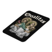 Magnet Flexible Dualitas - Design gothique (Côté Gauche)